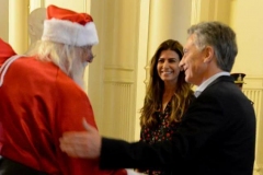P. Noel con el presidente